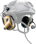 OPSMEN - EARMOR - M32H Mod.3  elektronischer Gehörschutz mit Mikrofon für ARC Helm Rails (FAST Helme)