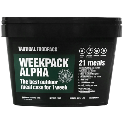 TACTICAL FOODPACK - Weekpack Alpha 2080g